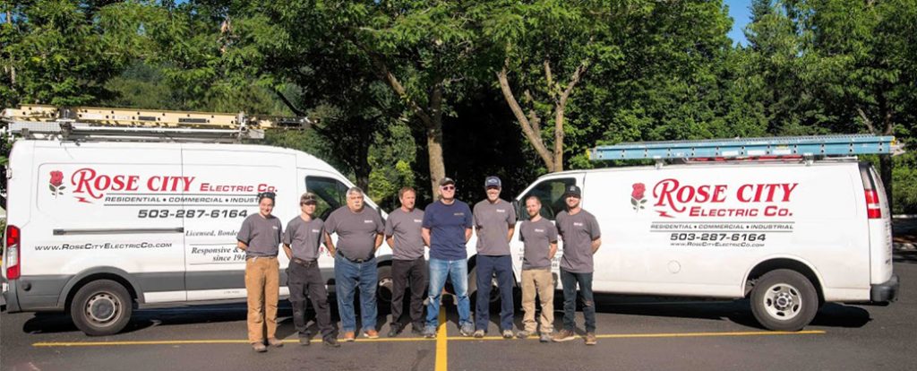 portland electricians, rose city electric employees